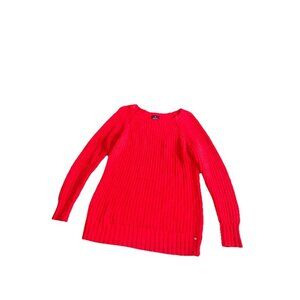 American Eagle Red Knit Jegging Sweater - Size Medium